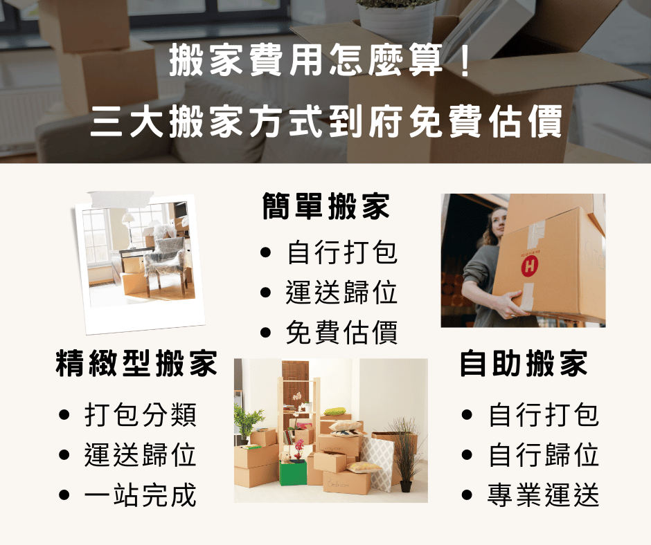 板橋搬家費用大公開！這幾招搬家省錢小技巧輕鬆省下荷包